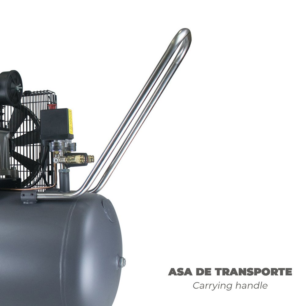 Compresor 100 Litros / 8 Bares / 2,2 Kw - 3,0 Hp Lubricado Por Aceite 3 Compresor 100 Litros / 8 Bares / 2,2 Kw - 3,0 Hp Lubricado Por Aceite