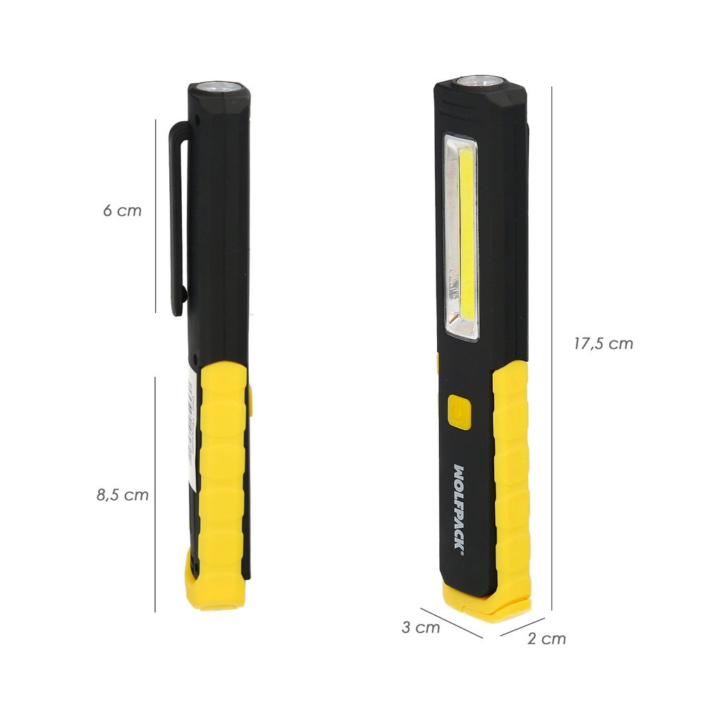 Linterna LED Multifunción Tipo Boligrafo Recargable (900 mAh) 200 Lumenes Con Iman, Gancho y Soporte Ajustable. 5 Linterna LED Multifunción Tipo Boligrafo Recargable (900 mAh) 200 Lumenes Con Iman, Gancho y Soporte Ajustable.
