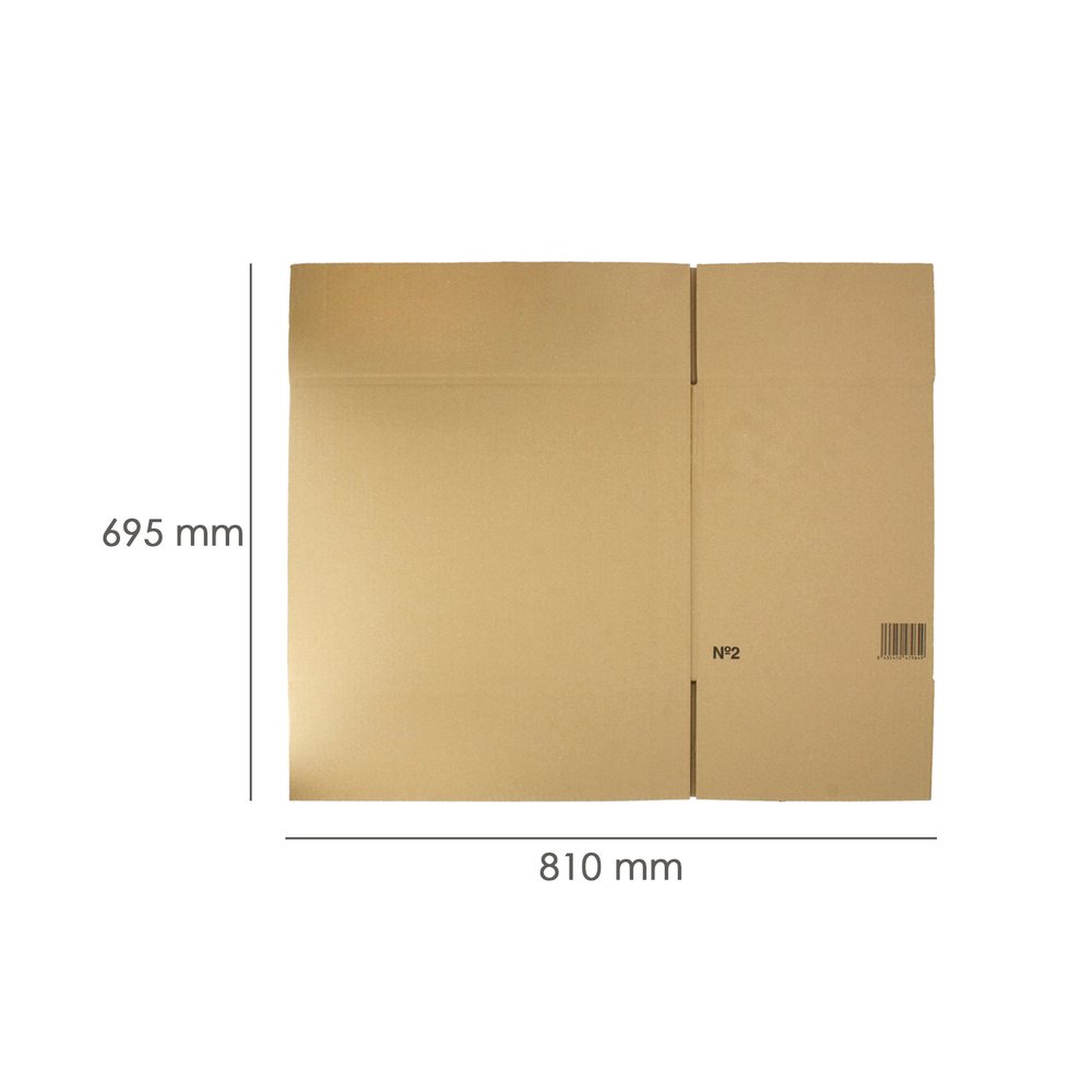 Caja Embalaje Nº2 Anonima 500 x 305 x 377 mm. 3 Caja Embalaje Nº2 Anonima 500 x 305 x 377 mm.