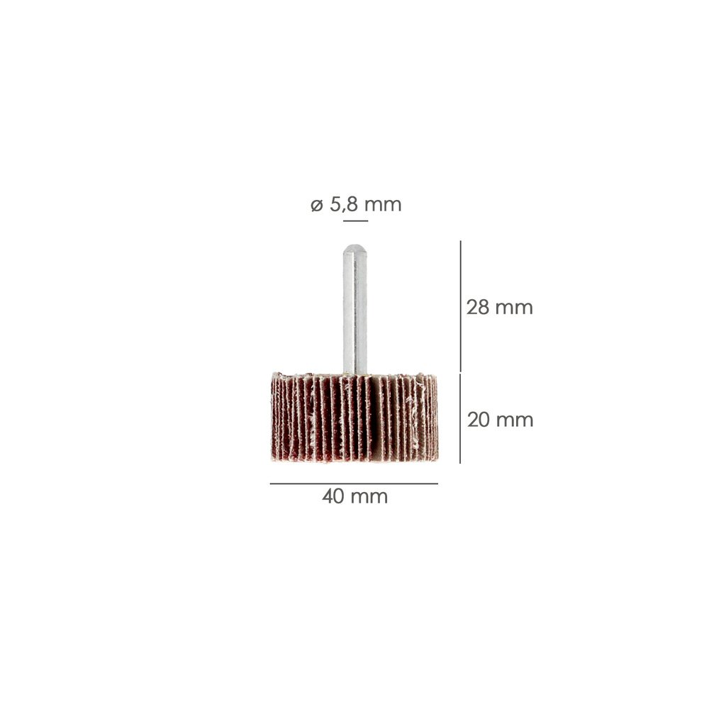 Abanico Lija Grano 120 Medida Ø