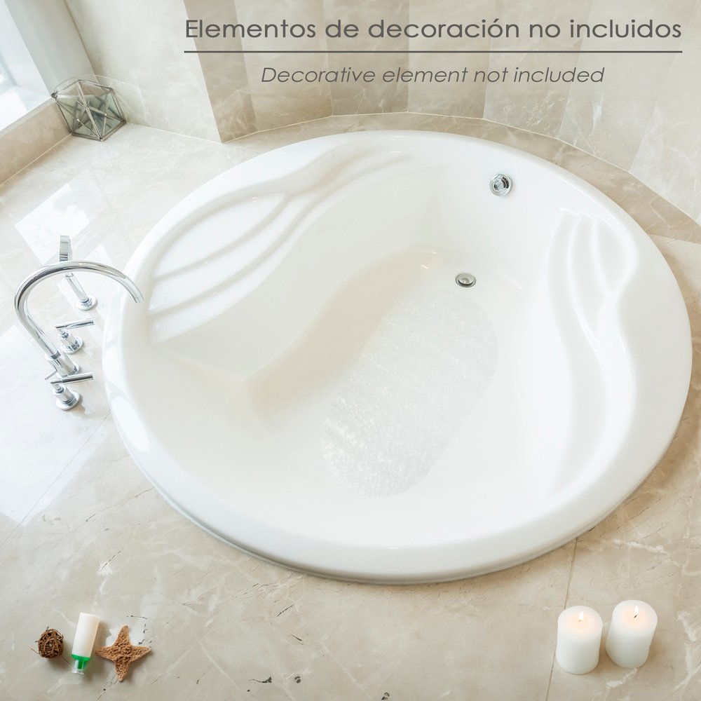 Alfombra Bañera Antideslizante 67x38 cm. 6 Alfombra Bañera Antideslizante 67x38 cm.