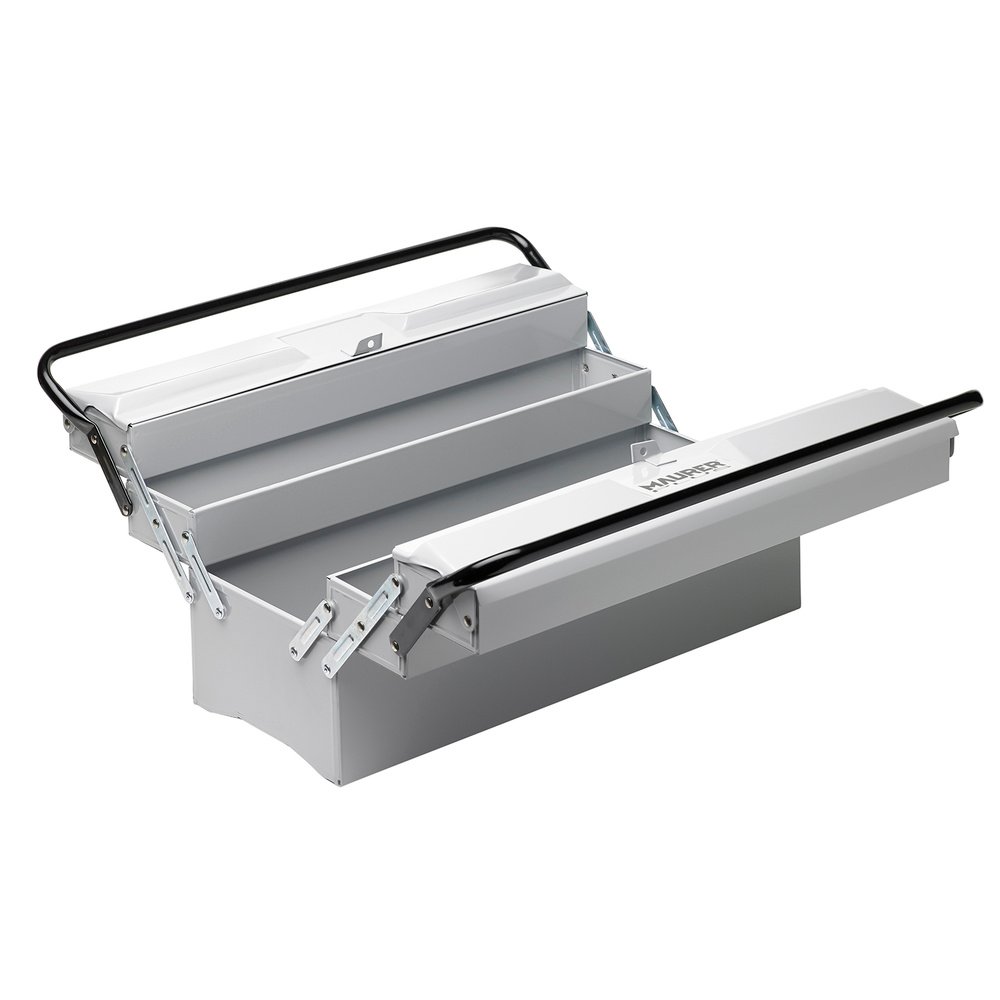 Caja Metalica Para Herramientas Maurer 495x200x295 mm. 3 Caja Metalica Para Herramientas Maurer 495x200x295 mm.