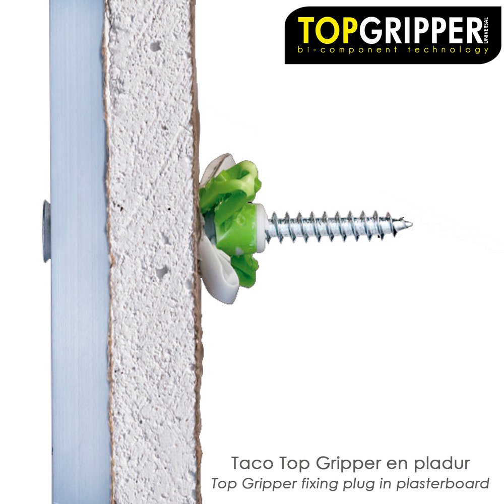 Blister Tacos Topgripper Bimaterial Con Tornillos Ø