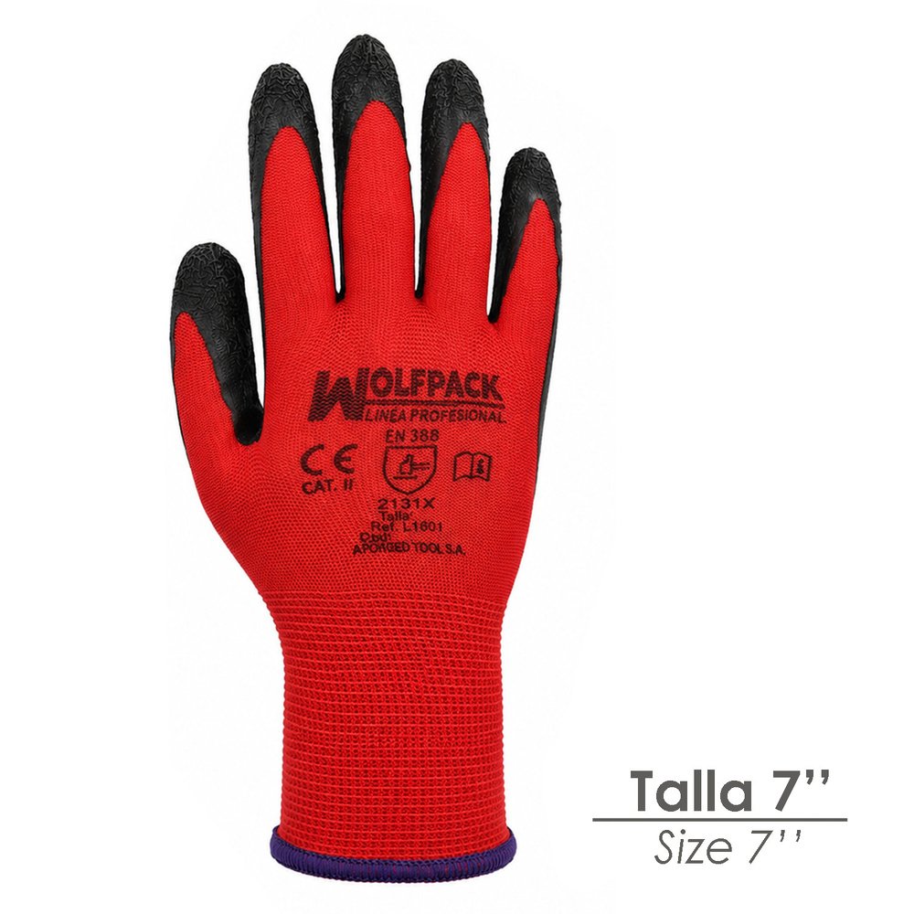 Guantes Latex / Nylon Gripflex Talla