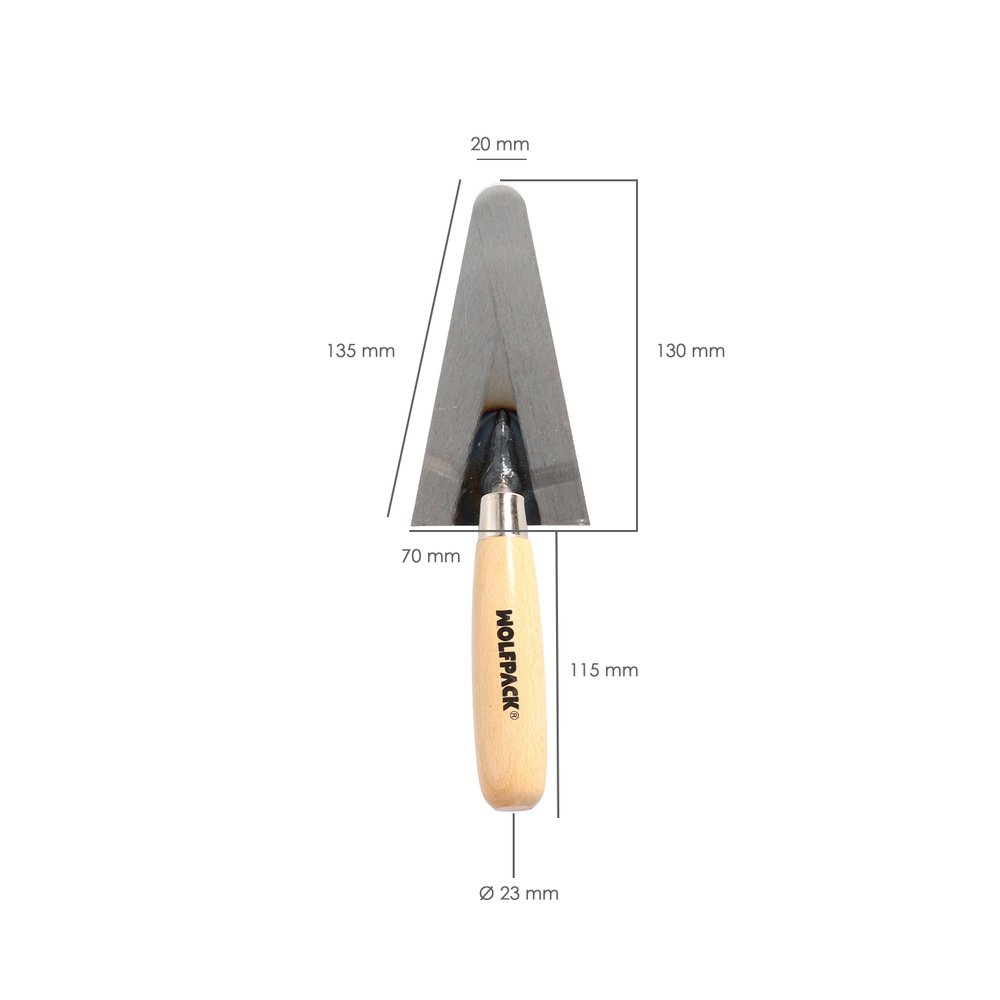 Paletin Wolfpack Plus Mango Madera 342/130 mm.