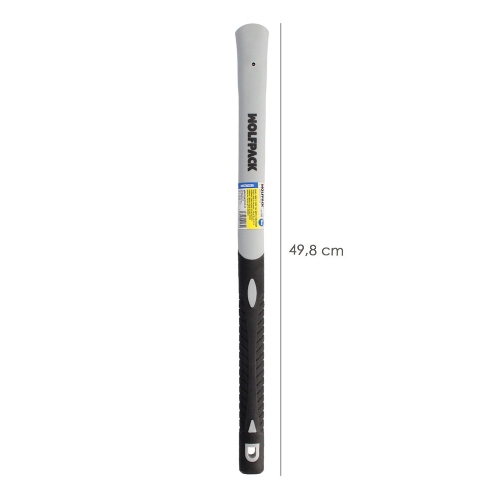Mango Fibra Vidrio Para Martillos Enconfradores 498 mm. Mango Bimaterial Absorve Vibraciones 2 Mango Fibra Vidrio Para Martillos Enconfradores 498 mm. Mango Bimaterial Absorve Vibraciones