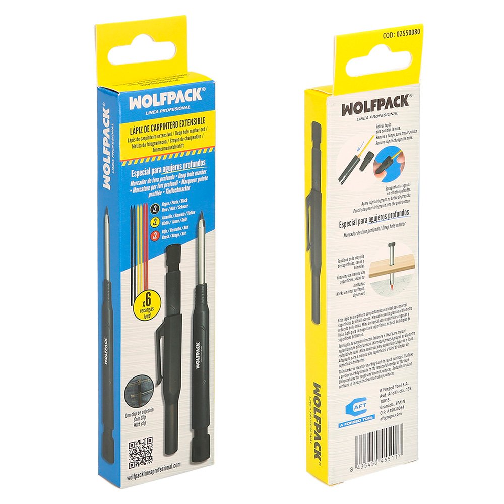 Lapiz Carpintero Portaminas Con 6+1 Recargas Cera Marcadora, Tiza Marcadora, Trazador, Rotulador Marcador, Rotulador Obra, 5 Lapiz Carpintero Portaminas Con 6+1 Recargas Cera Marcadora, Tiza Marcadora, Trazador, Rotulador Marcador, Rotulador Obra,