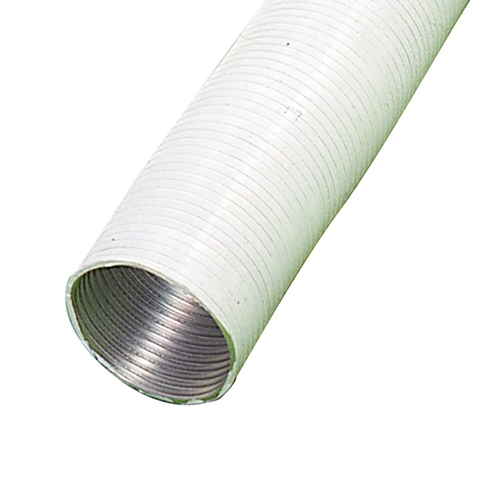 Tubo Aluminio Compacto Blanco Ø 1