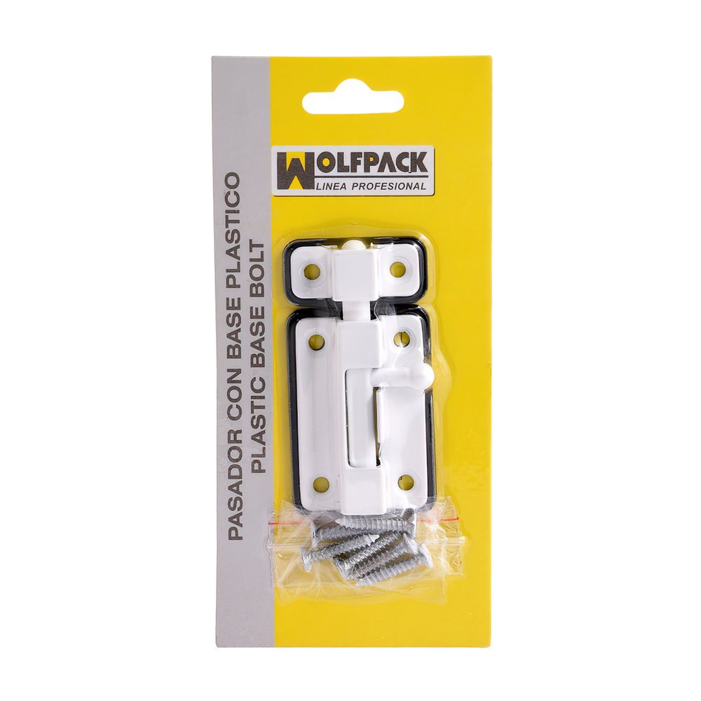 Pasador Wolfpack Base Plástico 50mm Blanco 2 Pasador Wolfpack Base Plástico 50mm Blanco