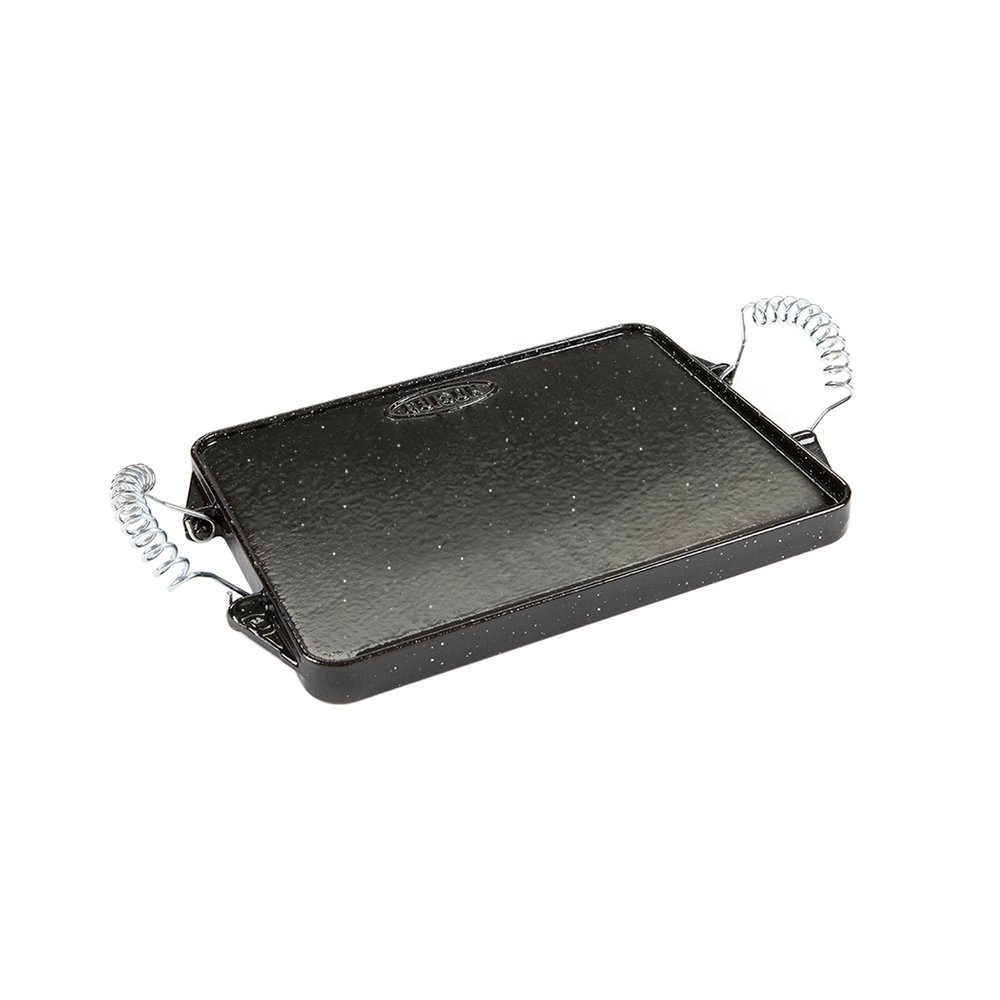 Plancha Hierro Fundido Esmaltada Rectangular 24 x 44 cm. 2 Plancha Hierro Fundido Esmaltada Rectangular 24 x 44 cm.