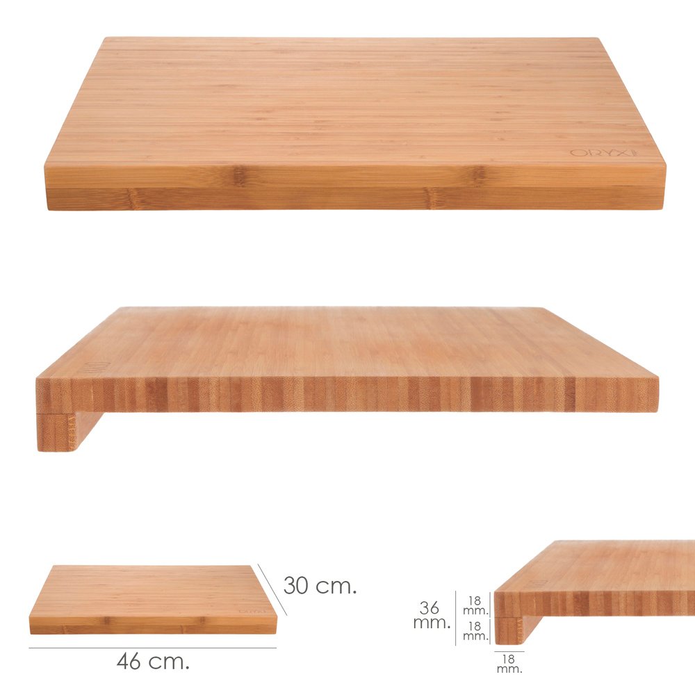 Tabla Cortar Cocina Fabricada En Madera De Bambu 100% Con Borde 46x30,5 cm.Tabla Cortar,Carne Pescado,Verduras,Frutas,Alimentos 2 Tabla Cortar Cocina Fabricada En Madera De Bambu 100% Con Borde 46x30,5 cm.Tabla Cortar,Carne Pescado,Verduras,Frutas,Alimentos