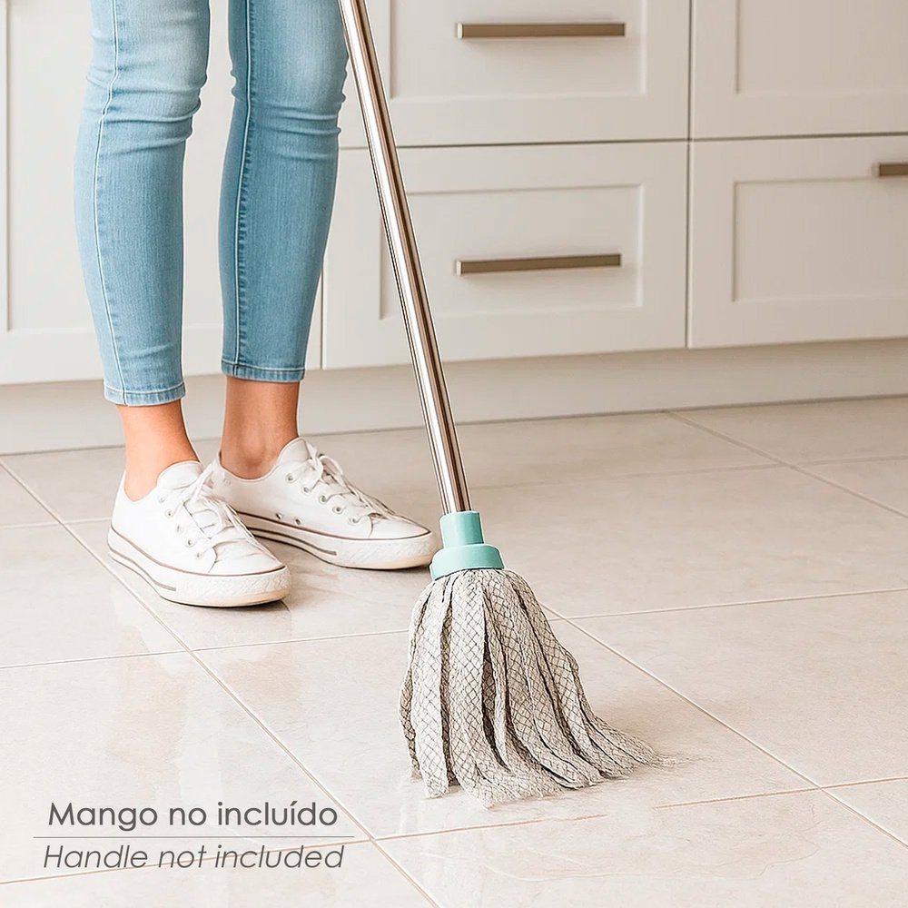 Fregona Mocho Microfibra Plana 5 Fregona Mocho Microfibra Plana