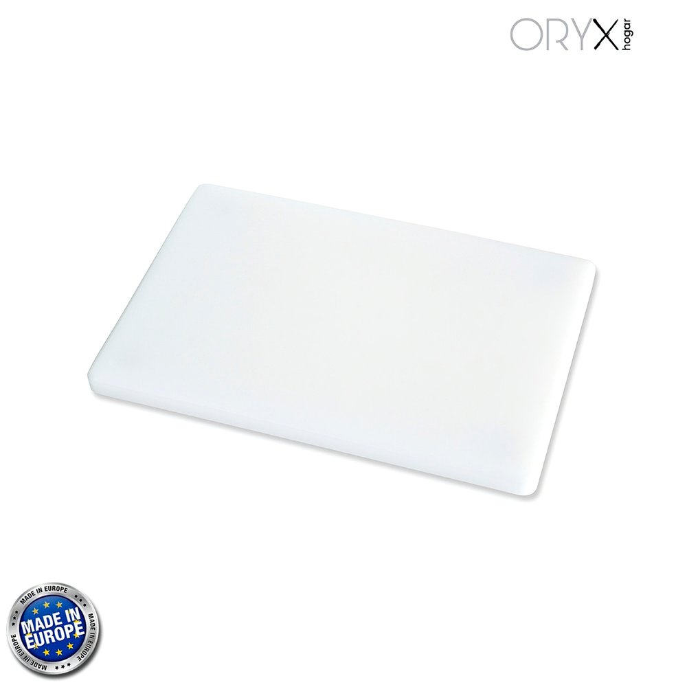 Tabla Cortar Polietileno 30x20x1,5 cm. Color Blanco 1 Tabla Cortar Polietileno 30x20x1,5 cm. Color Blanco