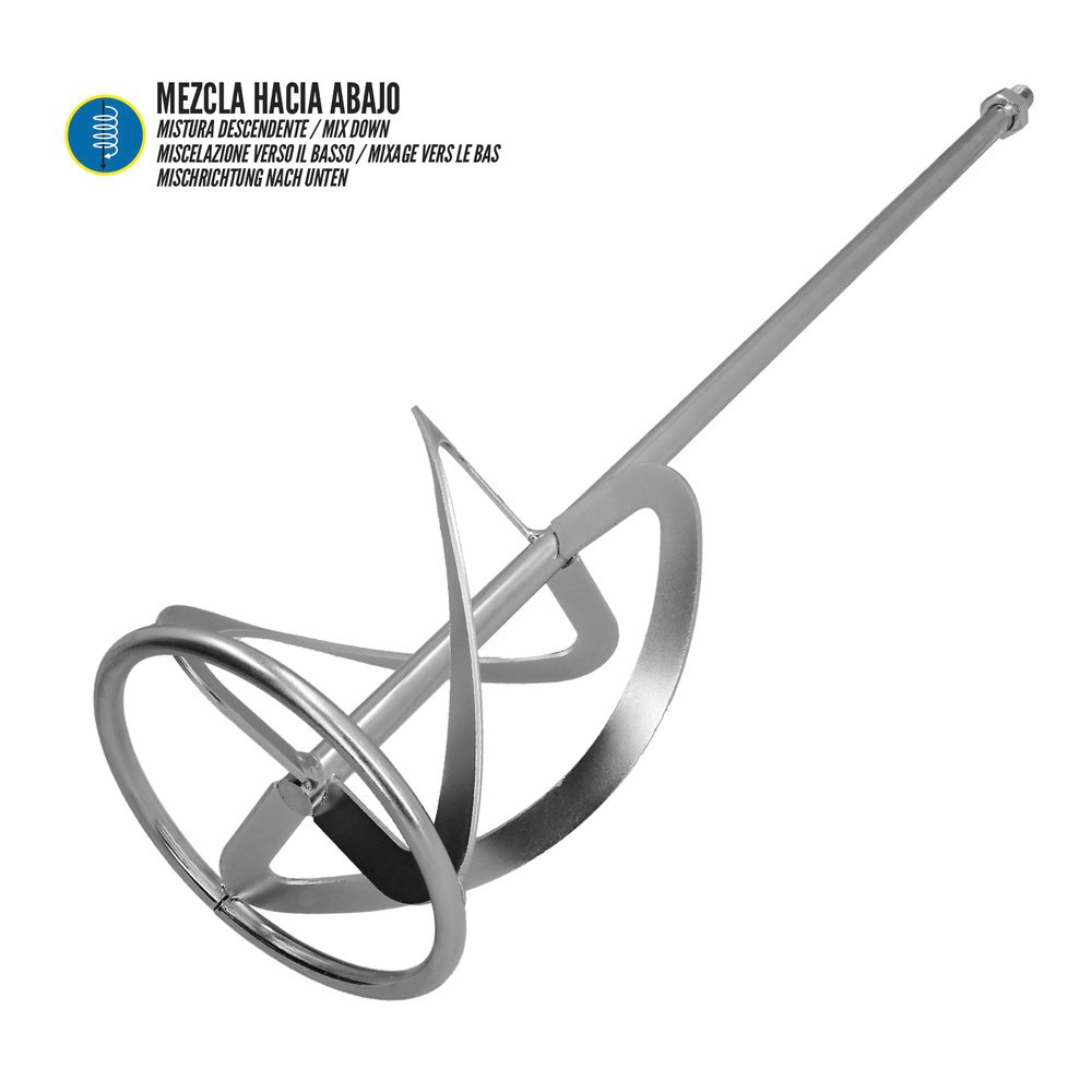 Mezclador Cola Recambio M14 140x600 mm. 4 Mezclador Cola Recambio M14 140x600 mm.