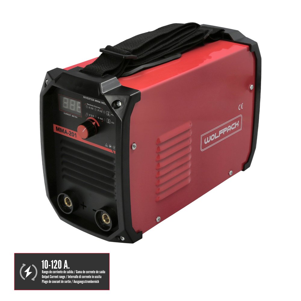 Soldadura Inverter Wolfpack 10-200 A 4 Soldadura Inverter Wolfpack 10-200 A