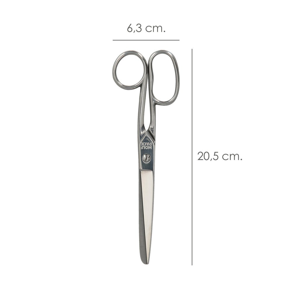 Tijera Modista 8,0" / 205 mm. tijera De Costura Multifunción Acero Inoxidable Ideal Para Cortar Todo Tipo De Telas, Manualidades