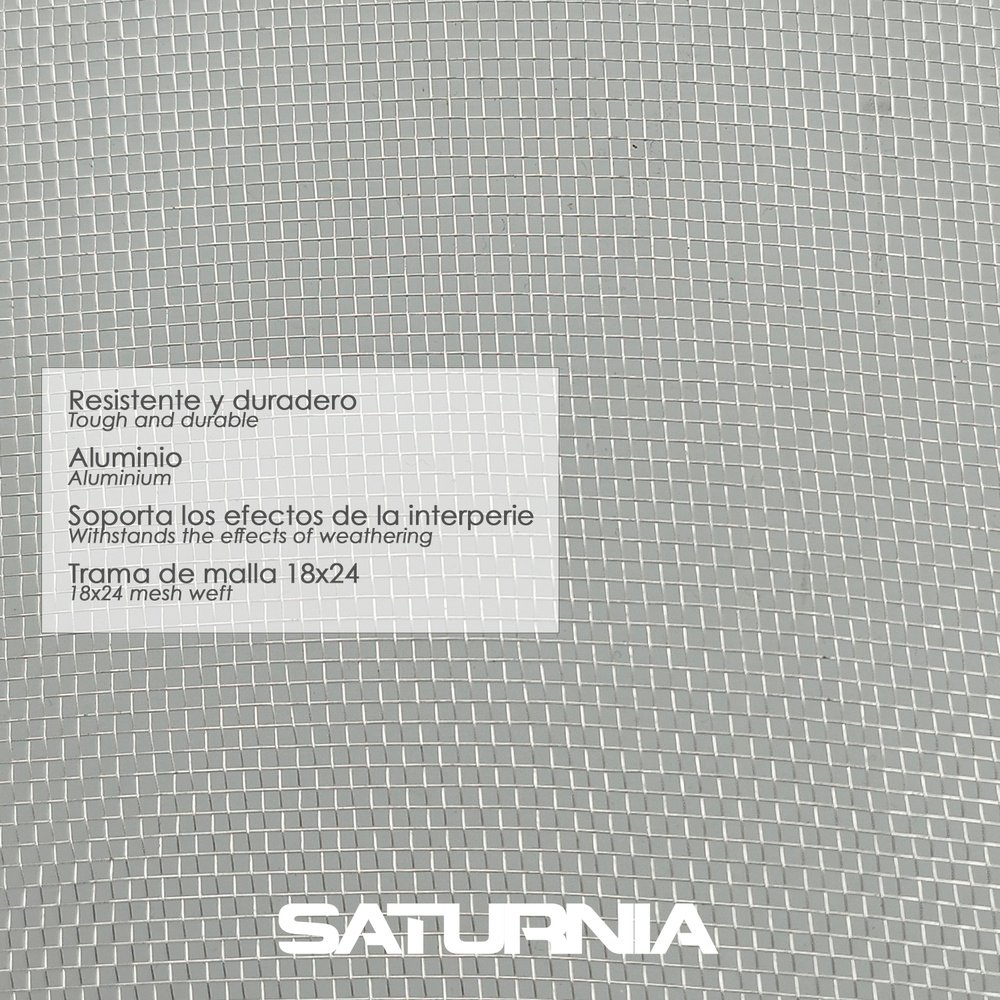 Tela Mosquitera Aluminio 18x14 Ancho 4 Tela Mosquitera Aluminio 18x14 Ancho
