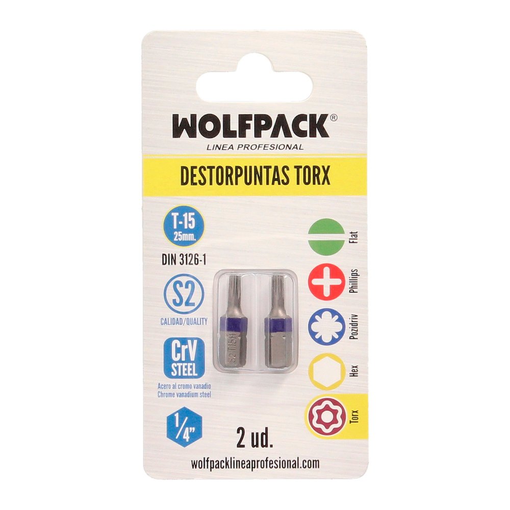 Puntas Destornillador Torx 3 Puntas Destornillador Torx