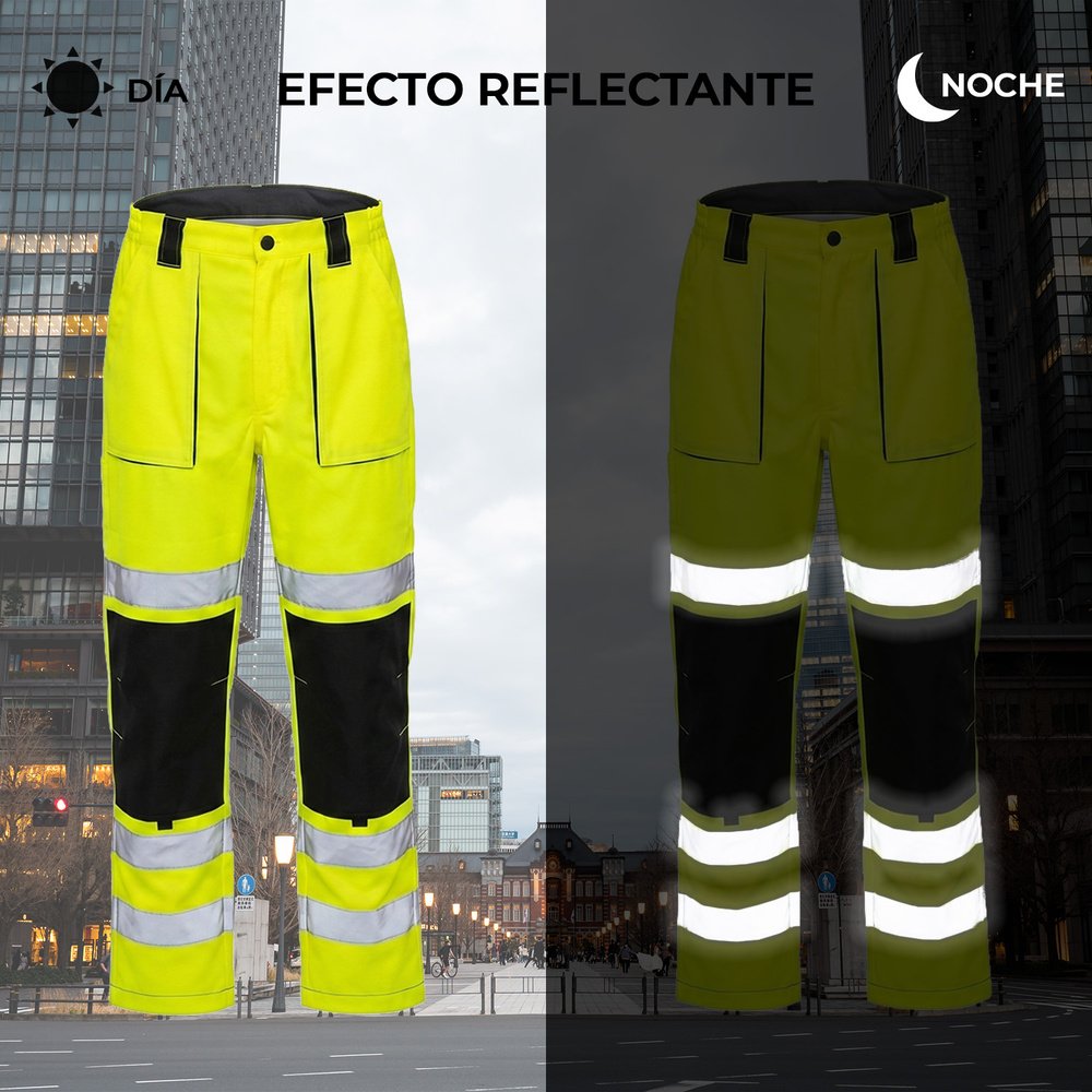 Pantalon Alta Visibilidad Talla 4 Pantalon Alta Visibilidad Talla