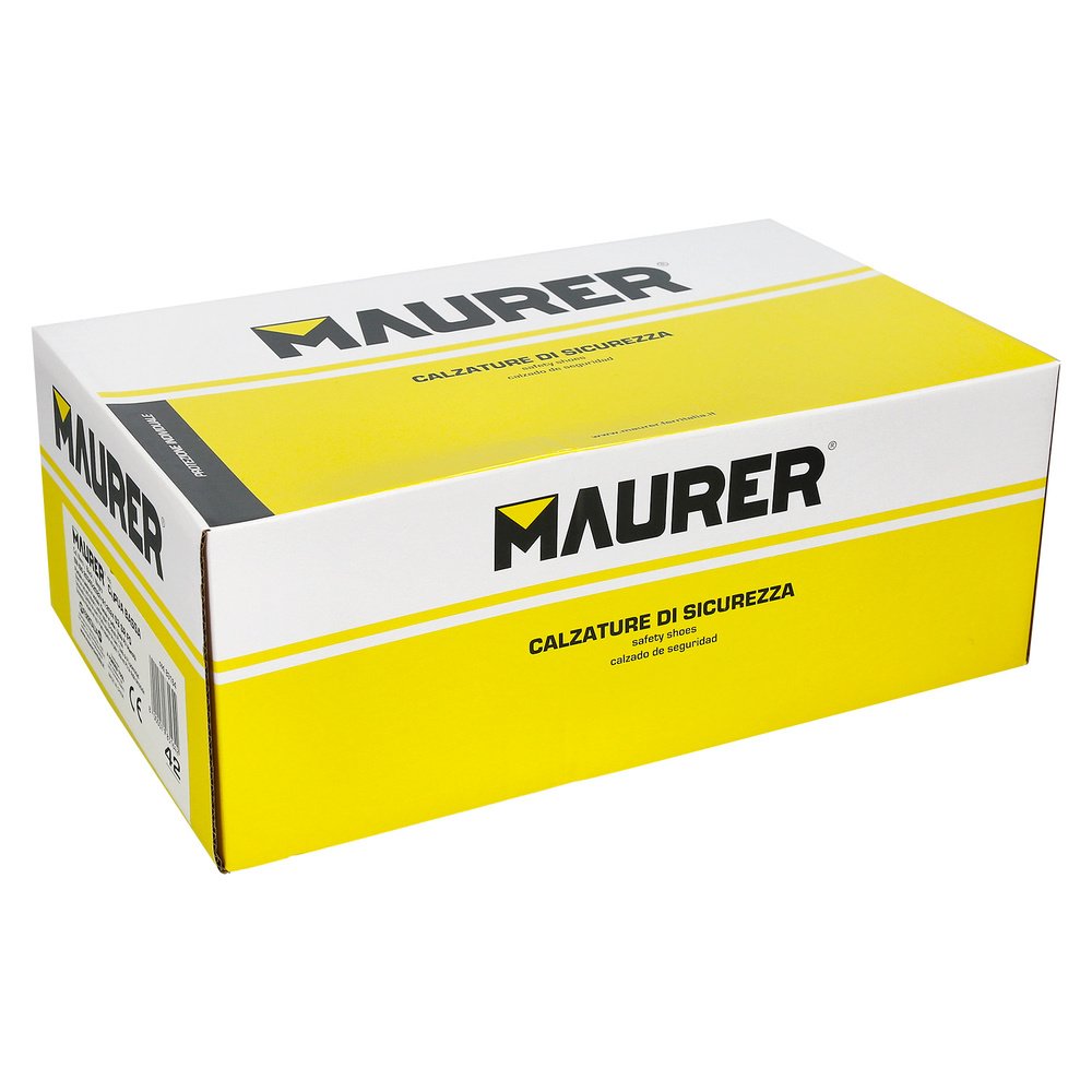 Zapato Bajo Seguridad Maurer S3 Modelo Capua Antideslizante Con Suela y Puntera Antiperación y Resistencia A Hidrocarburos Nº 6 Zapato Bajo Seguridad Maurer S3 Modelo Capua Antideslizante Con Suela y Puntera Antiperación y Resistencia A Hidrocarburos Nº