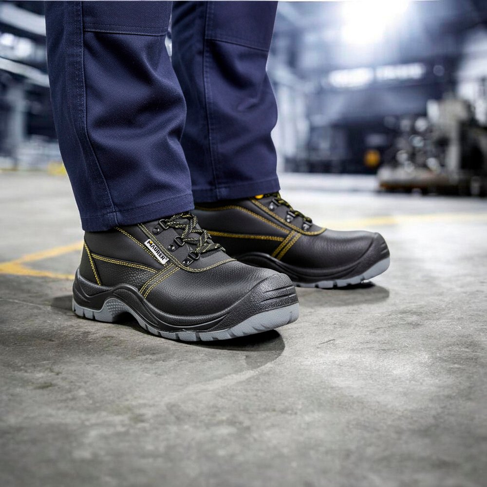 Botas Seguridad Maurer S3 Modelo Capua Antideslizante Con Suela y Puntera Antiperforación y Resistencia A Hidrocarburos Nº 5 Botas Seguridad Maurer S3 Modelo Capua Antideslizante Con Suela y Puntera Antiperforación y Resistencia A Hidrocarburos Nº