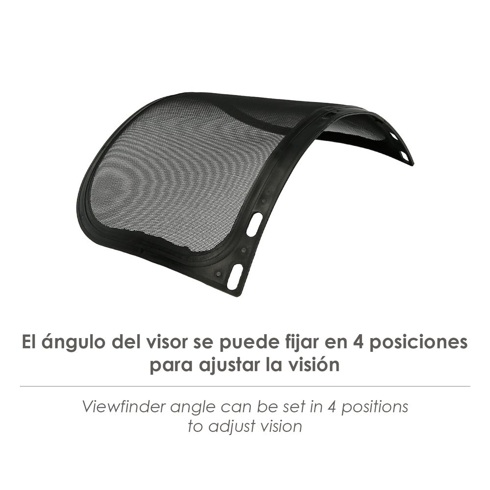 Visor De Recambio Para Protector Facial De Rejilla , Repuesto Protector Facial