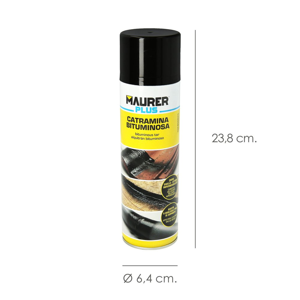 Sellante Bituminoso Alquitran Spray 500 Ml. 2 Sellante Bituminoso Alquitran Spray 500 Ml.