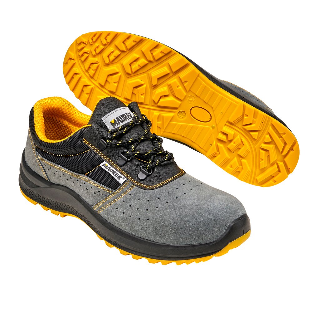 Zapato Seguridad Maurer S1 Modelo Sveva Transpirables concon suela y puntera antiperforación Talla 3 Zapato Seguridad Maurer S1 Modelo Sveva Transpirables concon suela y puntera antiperforación Talla