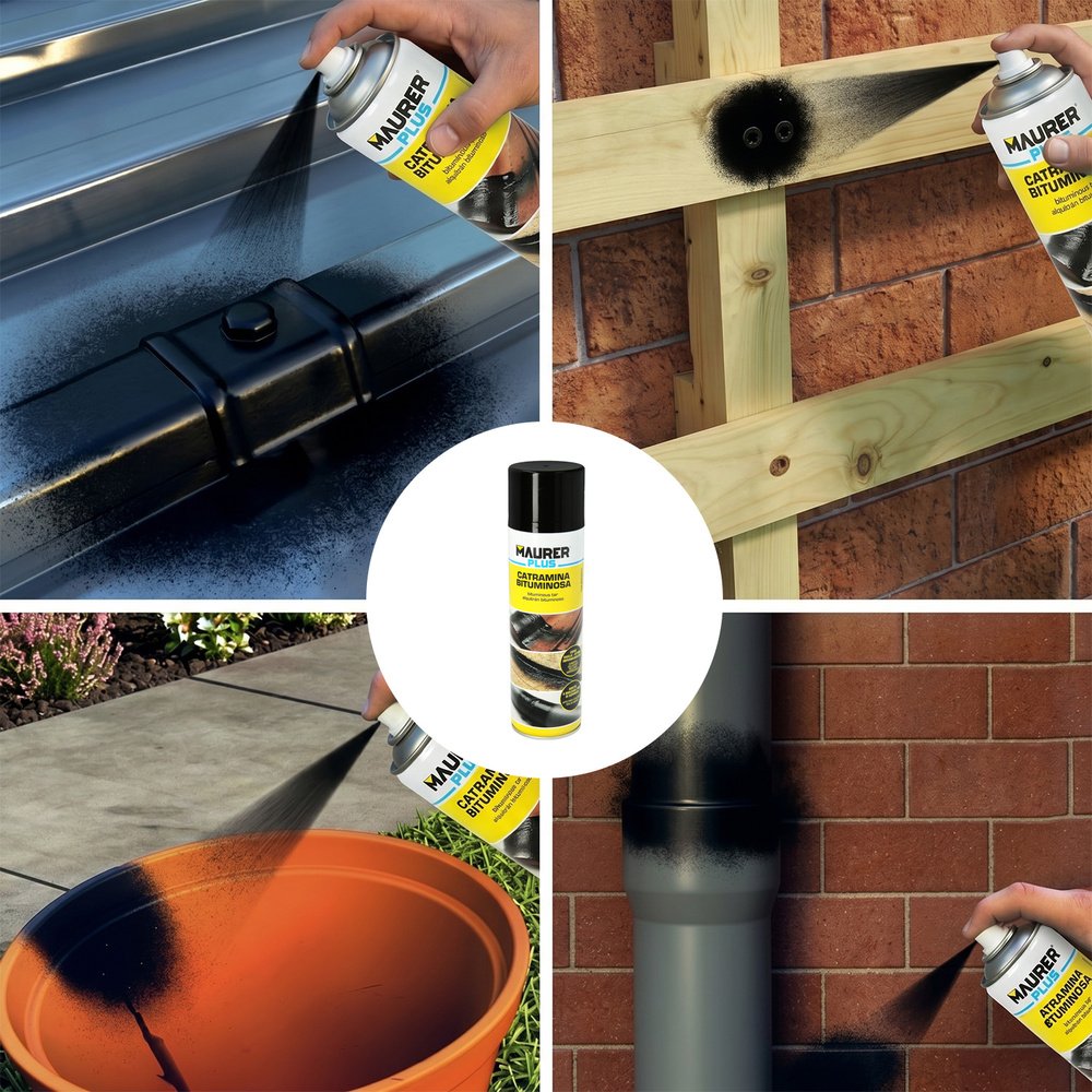 Sellante Bituminoso Alquitran Spray 500 Ml. 5 Sellante Bituminoso Alquitran Spray 500 Ml.