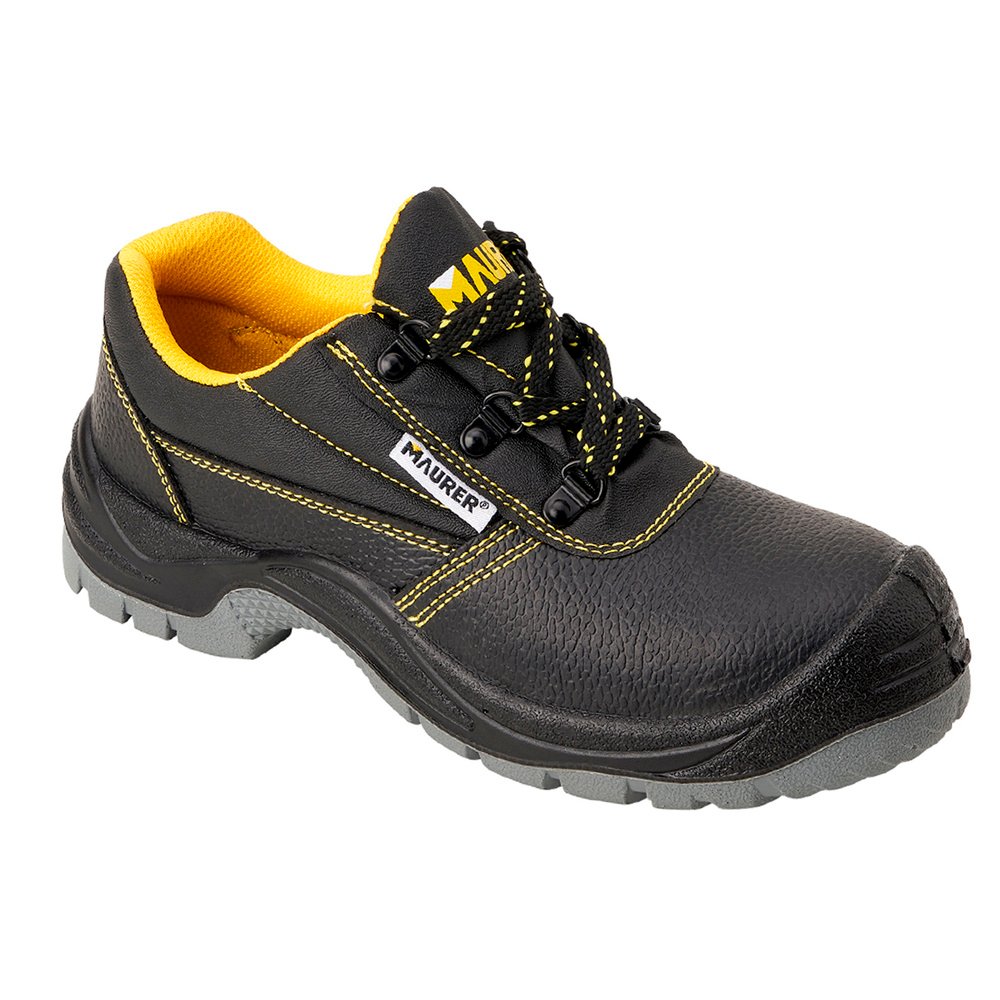Zapato Bajo Seguridad Maurer S3 Modelo Capua Antideslizante Con Suela y Puntera Antiperación y Resistencia A Hidrocarburos Nº 4 Zapato Bajo Seguridad Maurer S3 Modelo Capua Antideslizante Con Suela y Puntera Antiperación y Resistencia A Hidrocarburos Nº