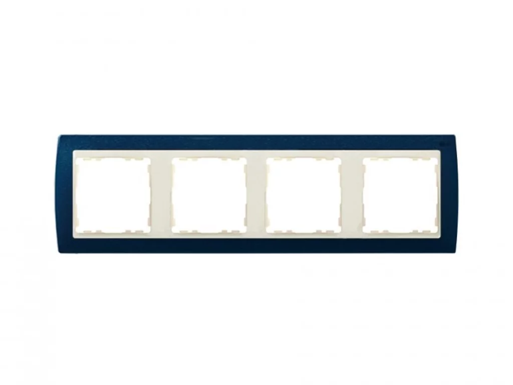 MARCO 4 ELEM. AZUL. METALICO /ZOCALO MF. S.82 82744-64 1 MARCO 4 ELEM. AZUL. METALICO /ZOCALO MF. S.82 82744-64